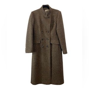 Lorendale 1970s Vintage Wool Long Overcoat